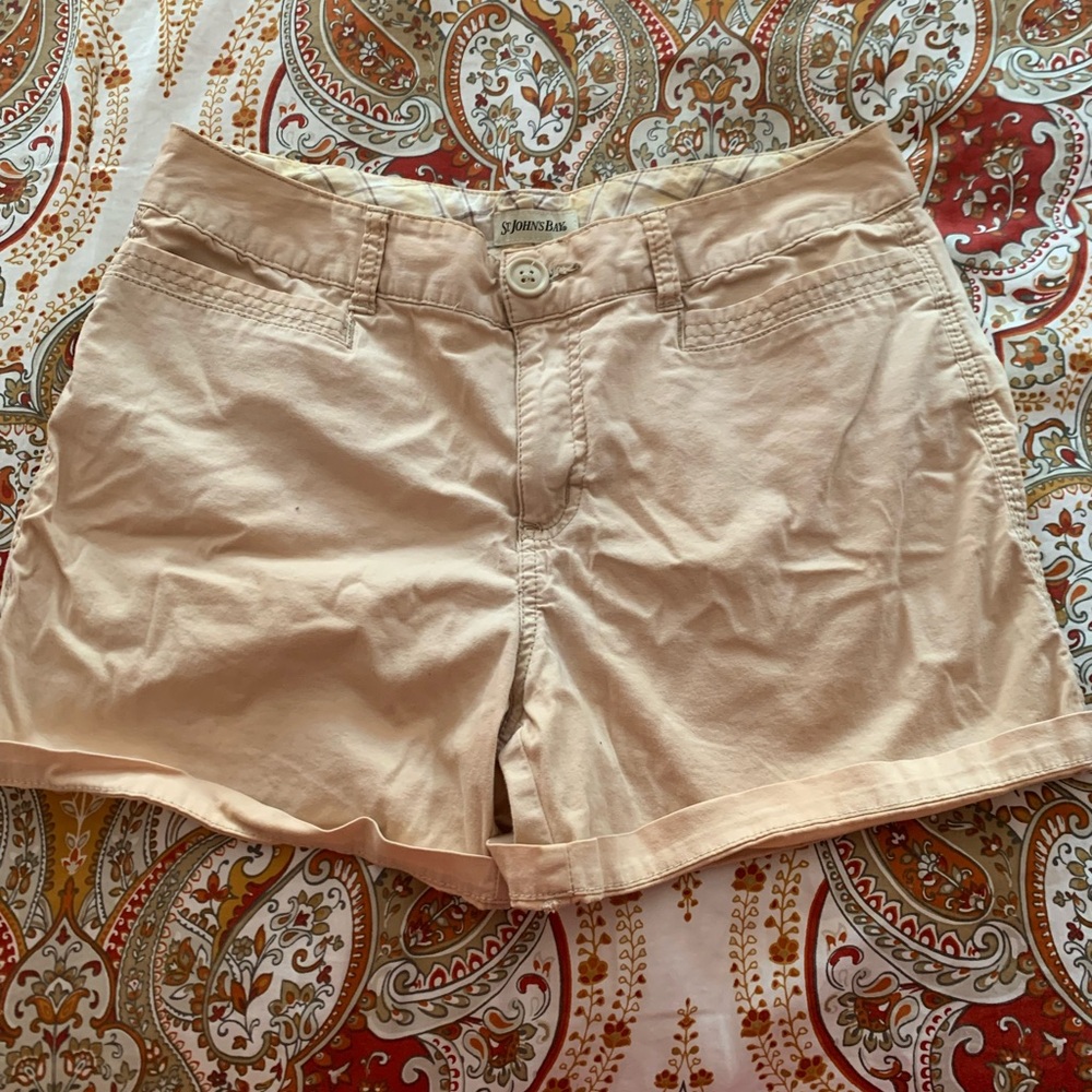 Vintage J. Khaki Women's Tan Shorts